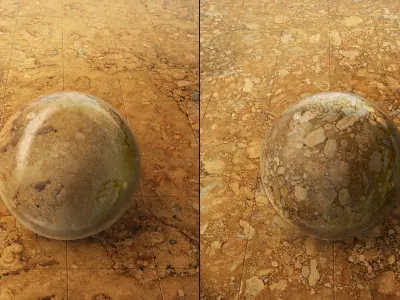 PBR Brown Marble Part 2 Texture