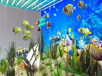 Aquarium 3D model