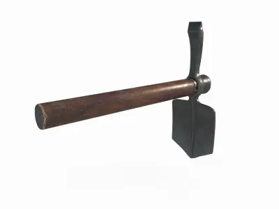 Engineer shovel 3D model
