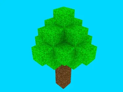 Simple Minecraft Free Pack 2 Free low-poly 3D model
