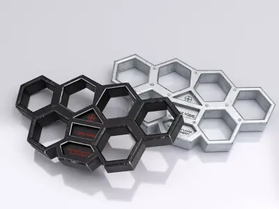 Brass Knuckle Low-poly 3D model