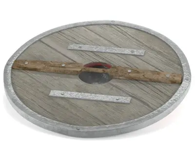 Viking shield Free 3D model