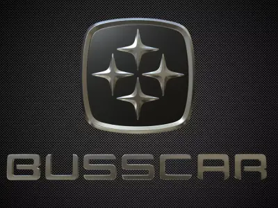 busscar logo 3D model