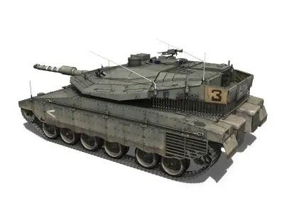 Merkava IV -  Lahav Company 3D model