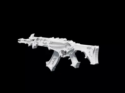 Verdant Requiem Low-poly 3D model