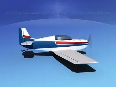 Ken Rand KR-2 V14 3D model