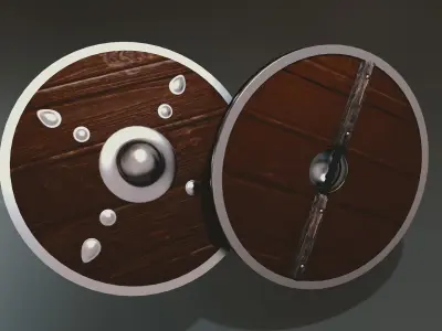 Pack for a warrior spartan viring set Low-poly 3D model