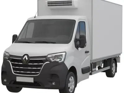 Renault Master 2020 BoxTruck FWD 3D model