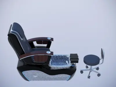 Pedicure chair - NS7 Spa 3D model