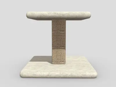 CC0 - Cat Tree Free low-poly 3D model
