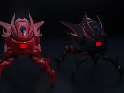 Robot Explorers 3D model