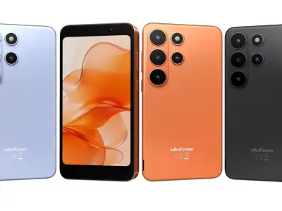 Ulefone Note 22 All Colors 3D model