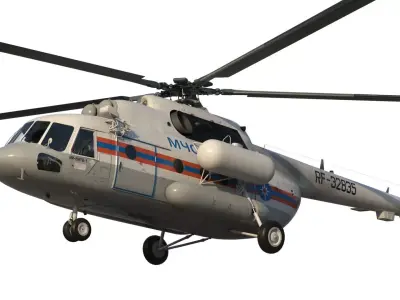 Mi-8 MTV-1 3D model