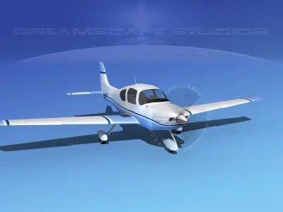 Cirrus SR22 V05 3D model