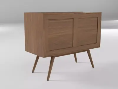 Accent Cabinet Free 3D model