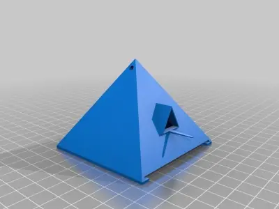 Piramid Birdhouse Free 3D print model