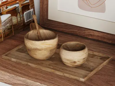 MP Decorative Set01 3D model