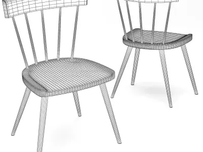 Dining set 04 Free 3D model