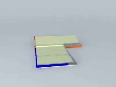 A Roof type 2 Statoil Fuel Retail Riga Latvia Free 3D model