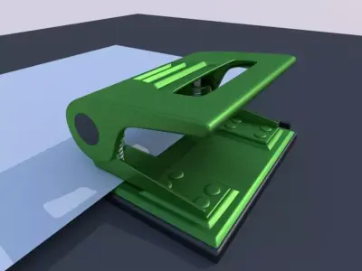 Hole Punch High Poly Version 3D model