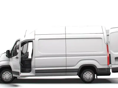 Maxus Deliver 9 Van L3H3 HQInterior 2025 3D model