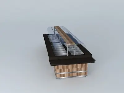 Kit010 Mesa Self Service por: Alex Marques Free 3D model