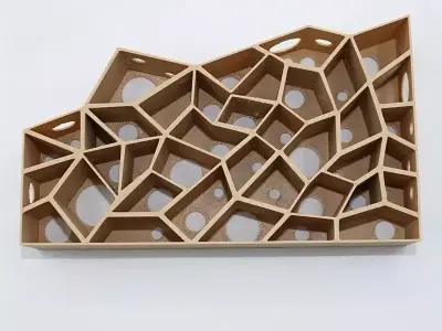 Tunel Refugio for gambas camarones 16 - aquarium - fish tank 3D print model