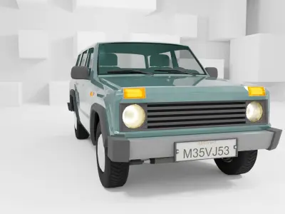 4x4 car 3D model