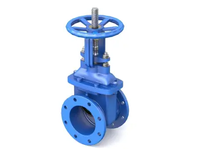 Gate Valve - Parallel Slide 3D model