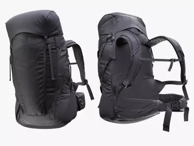 Backpack 226 - All MH Bodies - UE5 Skeletons - Rigged Low-poly 3D model