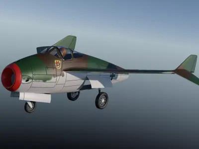 Blohm und Voss BV 121 3D model