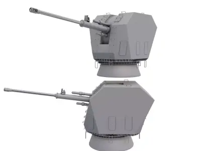 TAKOM 2189 Naval Gun 3D model