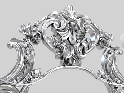 Metaverse Wedding Arch X1 Concept 3D model