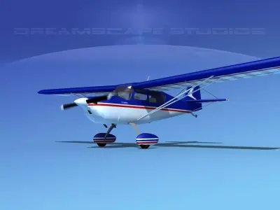 Bellanca Citabria 7KC V01 3D model