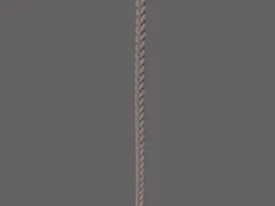 Braided rope Free 3D model