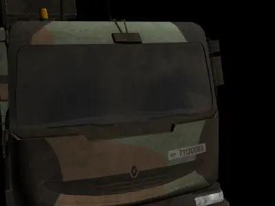 SAMP-T and Radar Arabel  and Missile ASTER-30  PACK Low-poly 3D model