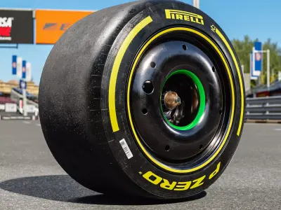Pirelli Formula 1 2026 Rear 375 35 R18 3D model