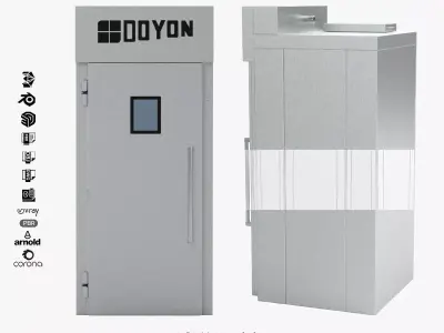 Doyon KDPR11 Knockdown Retarder Proofer Cabinet 3D model