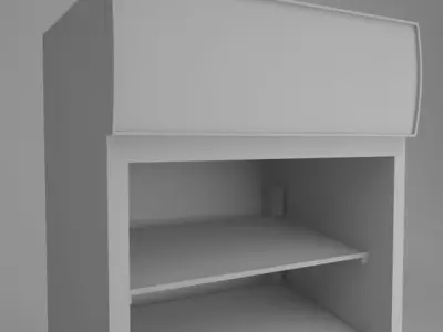 Commercial Food Warmer Display Free 3D model