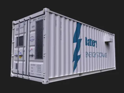 Solar Cell Thermal Energy Storage System 3D model