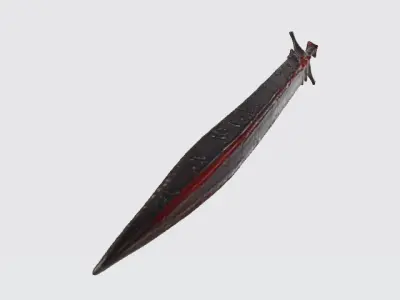 Evil sword 3D model