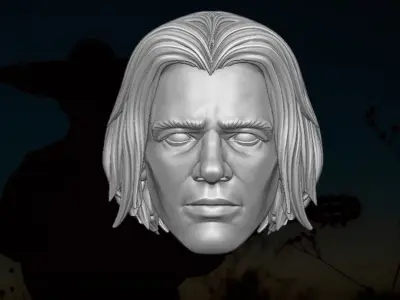 El Mariachi Antonio Banderas 3D printable For Action Figures 3D print model