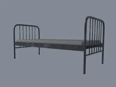 Prison Bed 3D model