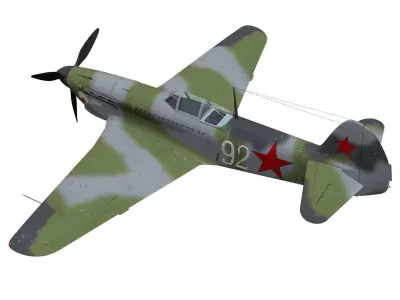 yakovlev yak-9d 3D model