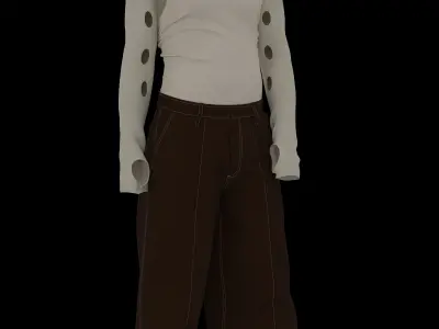 MALE OUTFIT 3D MODEL 3D model
