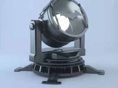 Batman searchlight 3D model