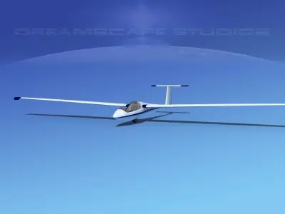 Centrair C-101 Pegase V01 Low-poly 3D model