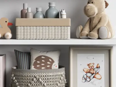 Kids Room Decor 05 3D model