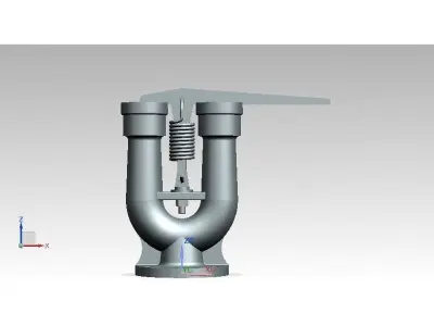 Ram Bottom Valve Assembly 3D model