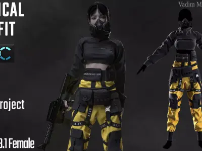 Tactical Outfit 3D model